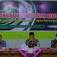 Gandeng Kanwil, Kemenag Kota Gelar Pembinaan Kontributor Berita