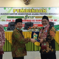 Sapa ASN Kemenag di Bengkulu, Dirjen Pendis Beberkan Lima Konsep IHSAN Pada Madrasah Dan Pontren