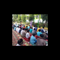 Doa Bersama Siswa/I MIN 2 Kota Bengkulu Jelang UM Banjir Air Mata