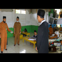 Kakan Kemenag BU Turun Langsung Lakukan Monitoring Ujian Sekolah SMA/SMK dan Pondok Pesantren