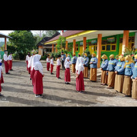 Perdana Ujian Madrasah MIS GUPPI 12 RL Di Tengah Pandemi Covid-19