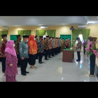 Lantik Analis Kepegawaian Dan Penghulu, Ka.Kanwil Minta Maksimalkan Pelayanan