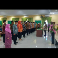 Ka.Kanwil Kemenag Provinsi Bengkulu, Lantik 3 Penghulu Dalam Wilayah Kerja Kemenag BU