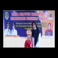 Lomba bertutur, melatih anak untuk lebih berani