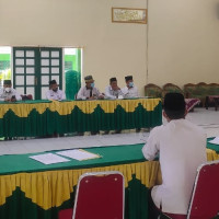 Rakor Evaluasi Triwulan I, Kakan Kemenag Kota Tekankan Realisasi Kegiatan dan TLHP