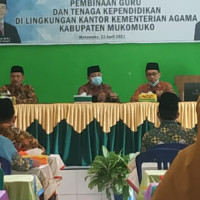 MTsN 2 Mukomuko Fasilitasi Pelaksanaan Kegiatan Pembinaan Guru dan Tenaga Kependidikan