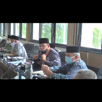 Kakan Kemenag BS Laksanakan Rapat Koordinasi Bersama Pemda BS Terkait Pelakasanaan Sholat Idul Fitri 1442 H