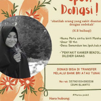 Menderita Kanker Ganas Dileher, Siswa MAN 1 MUkomuko “Meta Sintia” Membutuhkan Bantuan Biaya Pengobatan