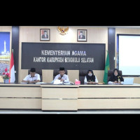 Terkait Kelompok Kerja Madrasah, Kasi Pendmad Bengkulu Selatan Harapkan Kerjasama