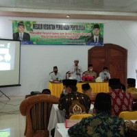 Wujudkan PAI Berjiwa Moderasi Beragama Yang Arif dan Berwawasan Kebangsaan, Kemenag Benteng Gelar Pembinaan Penyuluh