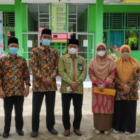 MTsN 2 Mukomuko Terima Kunjungan Tim Monev Sarpras Kanwil Kemenag Provinsi Bengkulu