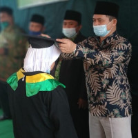 Hadiri Wisuda Santri MDTA, Kakanwil Titip Tiga Pesan Penting