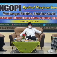 Gelar Ngopi Bareng, Kakanwil Beberkan Entaskan Covid-19 Dengan ‘’PMP TOP’’