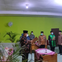 Kepala Kemenag Kota Bengkulu Lantik 5 Pejabat di Masa PPKM