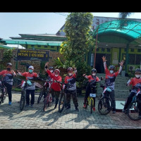 Gowes Lagi, SSKA Gas Poll Lawan Covid Kampanyekan 5M1D