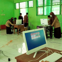 MTsN 2 Mukomuko Gunakan e-voting Pada Pelaksanaan Pemilihan Ketua dan Waketu OSIM 2021 2022