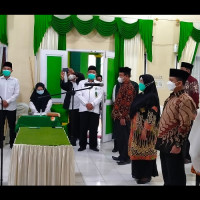 Lantik Pejabat dan Kamad, Kakan Kemenag : Berkerjalah Dengan Disiplin