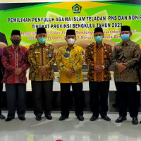 PAI KUA Kec. V Koto Ikuti Penyuluh Teladan Tingkat Provinsi Bengkulu