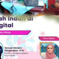 MTsN 2 Mukomuko Ikut Serta Webinar Gerakan Nasional Literasi Digital 2021