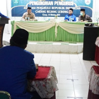 Lantik Pengurus Cabang APRI, Ka. Kankemenag RL Minta Penghulu Aktif dan Produktif