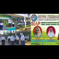 Berprestasi Tingkat Provinsi, Dua Siswi MTsN 1 BU Dapat Reward Dan Uang Pembinaan