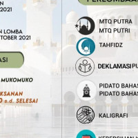 Gebyar Maulid Nabi 1443 H, MTsN 2 Mukomuko Agendakan Kegiatan Lomba