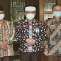 Monitoring Pelayanan Nikah, Kepala KUA Kec. Karang Tinggi Sambut Tim Kemenag Benteng