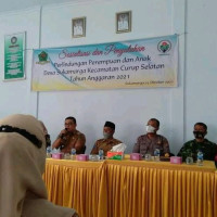 Kepala KUA Curup Selatan Menjadi Pemateri Dalam Sosialisasi Perlindungan Perempuan dan Anak