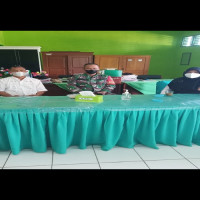 Kepala MTsN 2 Kota Bengkulu Sambut Kunjungan Babinsa