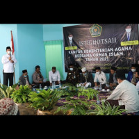 Mengetuk Pintu Langit,  Kemenag Lebong Gelar Istigosah