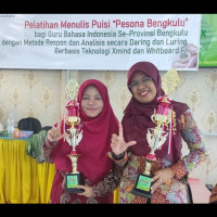 Guru MAN Insan Cendekia Bengkulu Tengah  Juara Lomba Cipta Puisi  Tingkat Provinsi