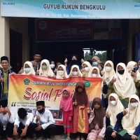 SOCIAL PROJECT OSIM MTSN 1 KOTA BENGKULU KE PANTI ASUHAN   