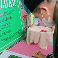 Kunjungi Pulau Enggano BU, Kakanwil Resmikan Ponpes Assalam Al Azzhar