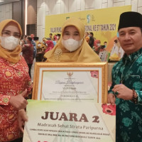 MAN 1 Mukomuko Kembali Raih Prestasi Juara 2 Sekolah Sehat Tahun 2021