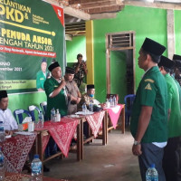 Kakan Kemenag Benteng Hadiri PKD dan Pengukuhan Pengurus GP Ansor Kab. Bengkulu Tengah Tahun 2021