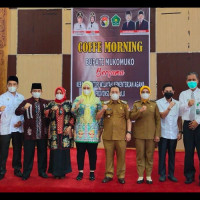 Coffee Morning Bersama, Kakanwil dan Bupati Mukomuko Siap Kolaborasi Tekan Kasus Asusila