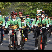 Gowes Bersama, Kakanwil Ajak Aparatur Kemenag Usung Transformasi Layanan Umat