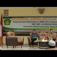 Launching Jurnal Ilmiah Al ‘Ilm, Kakanwil Puji Terobosan MGMP PAI SMPN/SMP-LB