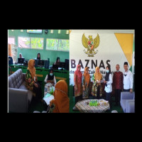 UPZ MTsN 2 Kota Bengkulu Salurkan Zakat  ke BAZNAS  