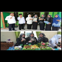 Meriahkan HAB ke-76, KUA Kec. Karang Tinggi Raih Juara 3 Lomba Nasi Tumpeng