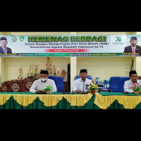 Awali PBM Semester Genap TP 2021/2022, Kepala MAN 1 Kota Bengkulu Gelar Rakor dan Pembinaan