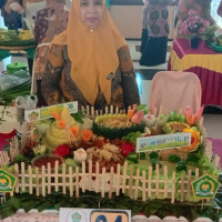 DWP Kemenag Kepahiang Antuasias Ikuti Lomba Kreasi Nasi Tumpeng