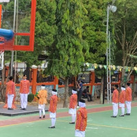 Tim Paskibra MTsN 1 Kota Bengkulu Raih Juara 3 Lomba Paskibra Cendana