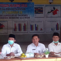 Ka. KUA Bermani Ulu Raya Sosialisasikan  Percepatan Penurunan Stunting.