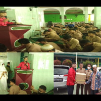 Berkunjung ke MAN 1 Kota Bengkulu, Ketua Pemuda Muallaf Indonesia Wakafkan Lima Puluh Eksamplar Al-Qur’an   