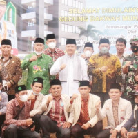 Ka. Kan Kemenag Seluma hadiri Peletakan Batu Pertama Gedung Da’wah Muhammadiyah Seuma