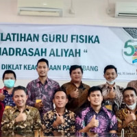 Tingkatkan Kompetensi, Guru MAN Seluma Ikuti Pelatihan Guru Fisika