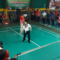 102 Peserta Tempur,   di Open Turnamen Badminton Kakanwil Cup