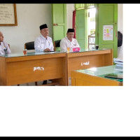 Ka.Kan Kemenag Seluma H. Heriansyah, S.Ag, M.H Laksanakan Kunjungan Kerja MTsN 4 di Kec. Ulu Talo