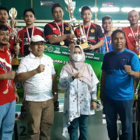 Libas Sumsel di Final, Bengkulu Juara Turnamen Badminton Kakanwil Cup 2022